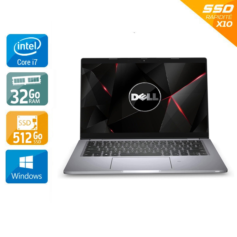 Dell Latitude 5320 13,3" i7 Gen 11 - 32Go RAM 512Go SSD Windows 11
