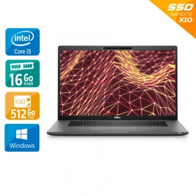 Dell Latitude 7530 15,5" i5 Gen 12 - 16Go RAM 512Go SSD Windows 11