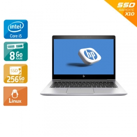 HP EliteBook 830 G7 13,3" i5 Gen 10 - 8Go RAM 256Go SSD Linux