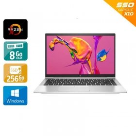 HP EliteBook 845 G7 14" Ryzen 5 Pro - 8Go RAM 256Go SSD Windows 11