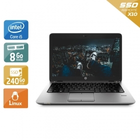 HP EliteBook 820 G1 i5 8Go RAM 240Go SSD Linux