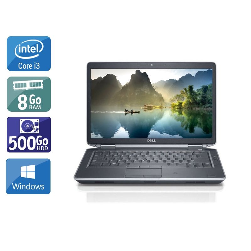 Dell Latitude E5430 i3 8Go RAM 500Go HDD Windows 10